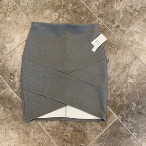 NWT Joe B gray pencil skirt